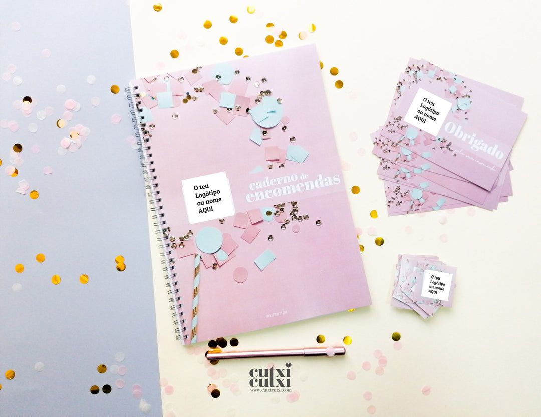 Caderno de encomendas A4