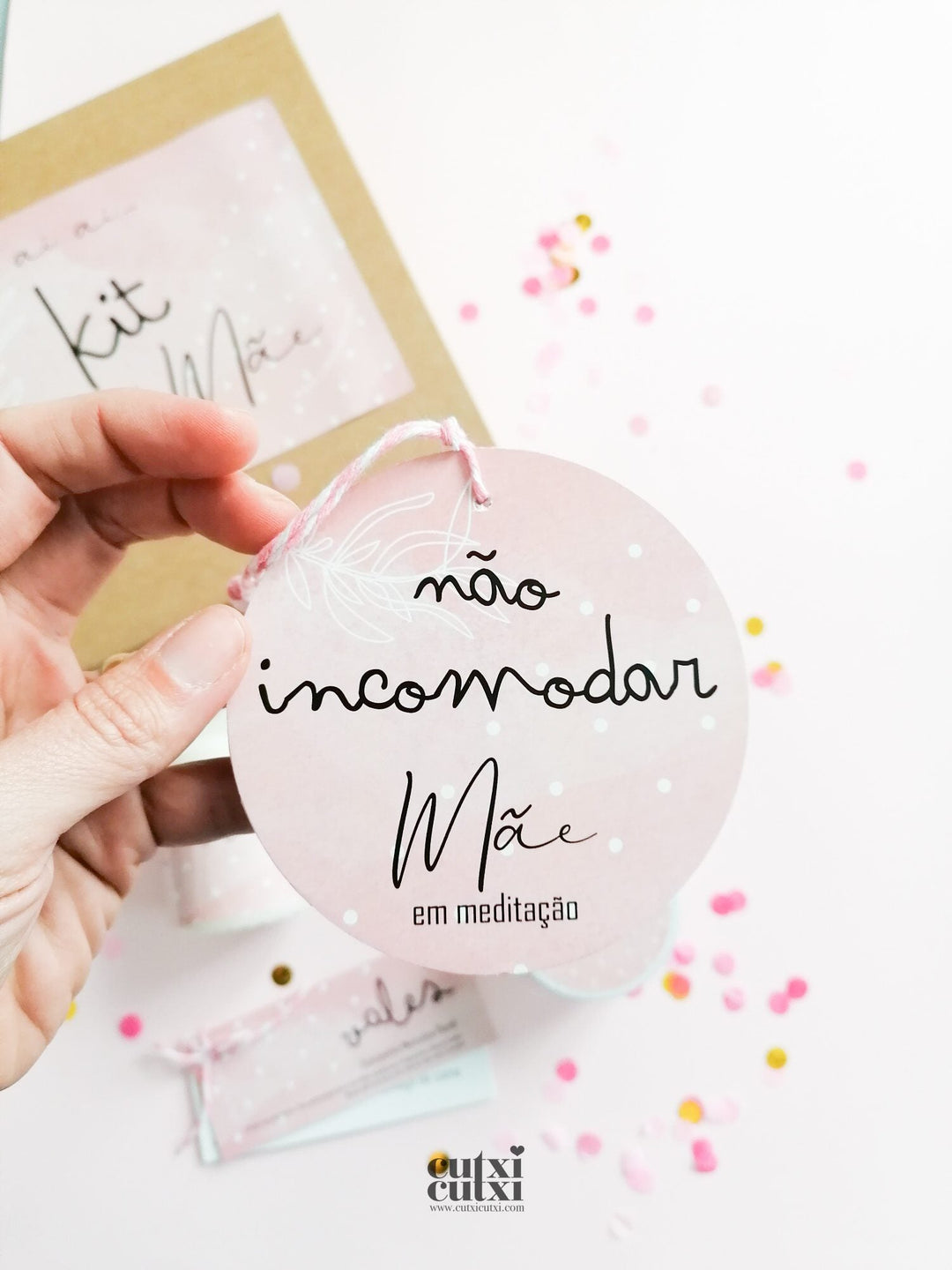 Kit Paciência de Mãe - Cutxi Cutxi - Presentes Personalizados