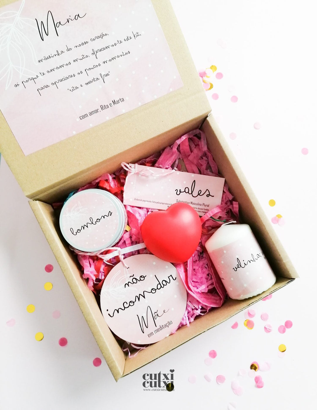Kit Paciência de Mãe - Cutxi Cutxi - Presentes Personalizados