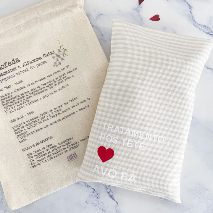 Presente Olá Avós - Almofada e Chávena Personalizada | Cutxi