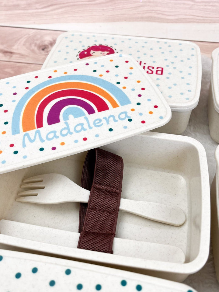 Lancheira Marmita personalizada com ilustração e nome - Cutxi Cutxi - Presentes Personalizados