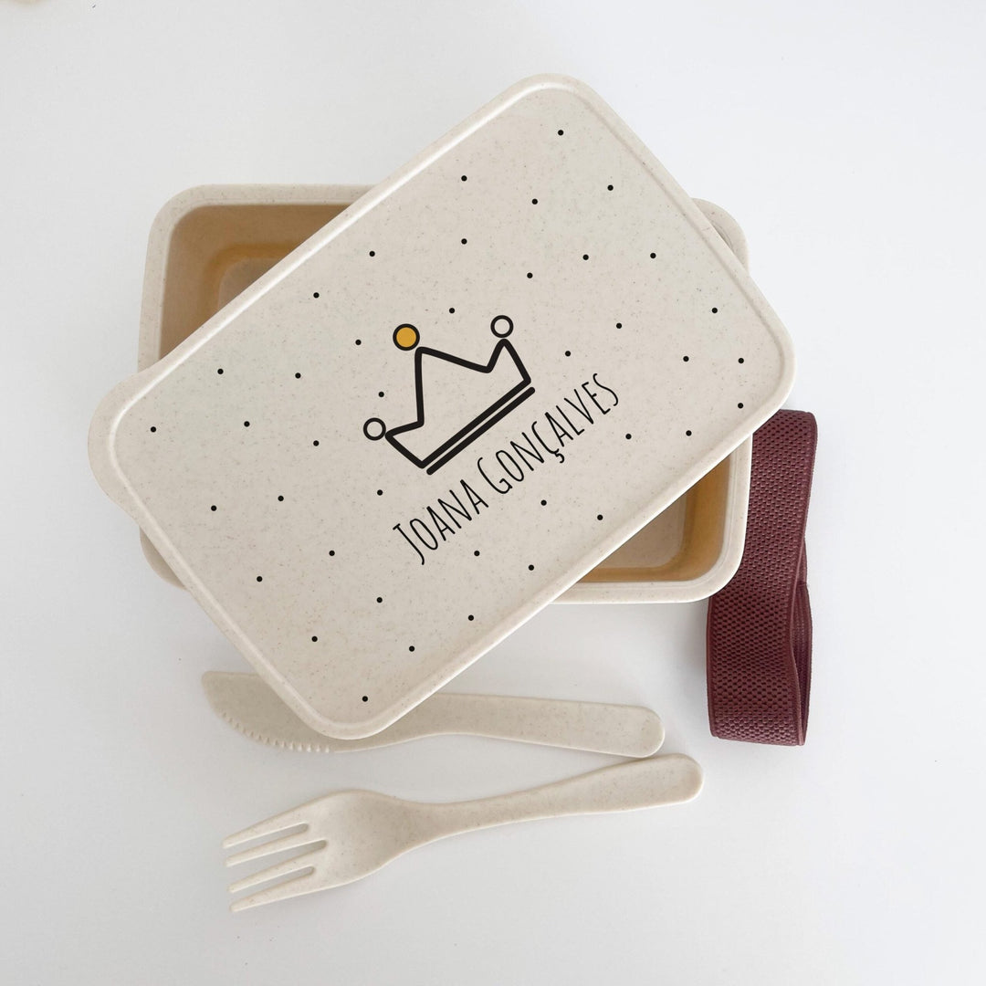Lancheira Marmita personalizada com ilustração e nome - Cutxi Cutxi - Presentes Personalizados