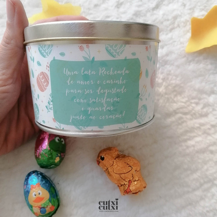 Lata Um doce de pessoa | especial Páscoa