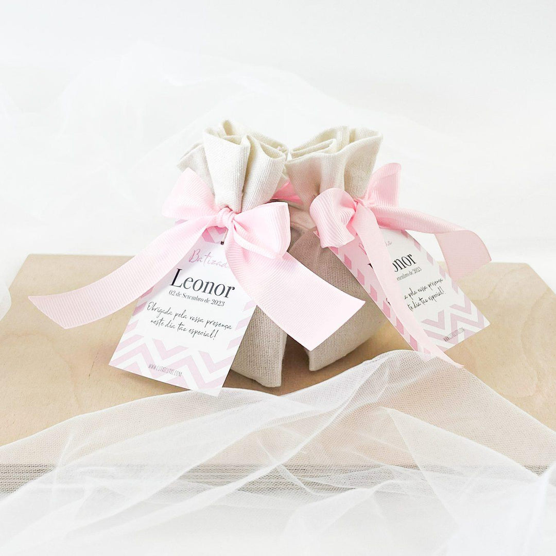 Saquinho Perfumado aroma Floral - Lembrança Batizado