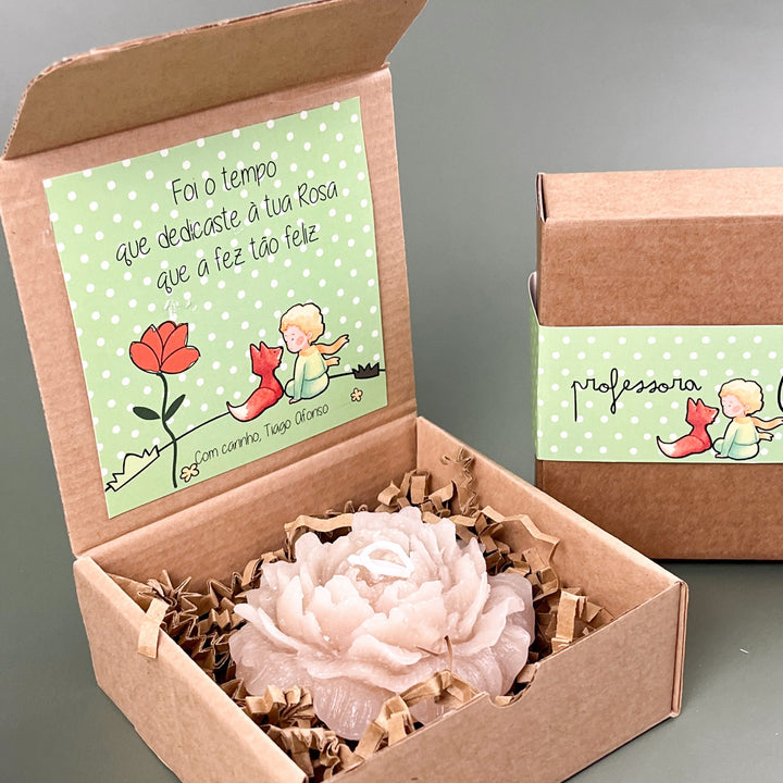 Vela O Principezinho e a sua Rosa | Presente Educadoras e Professores