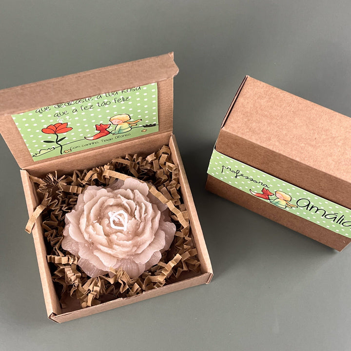 Vela O Principezinho e a sua Rosa | Presente Educadoras e Professores