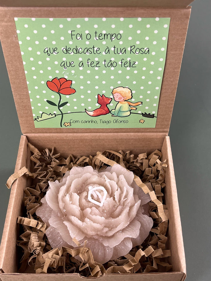 Vela O Principezinho e a sua Rosa | Presente Educadoras e Professores