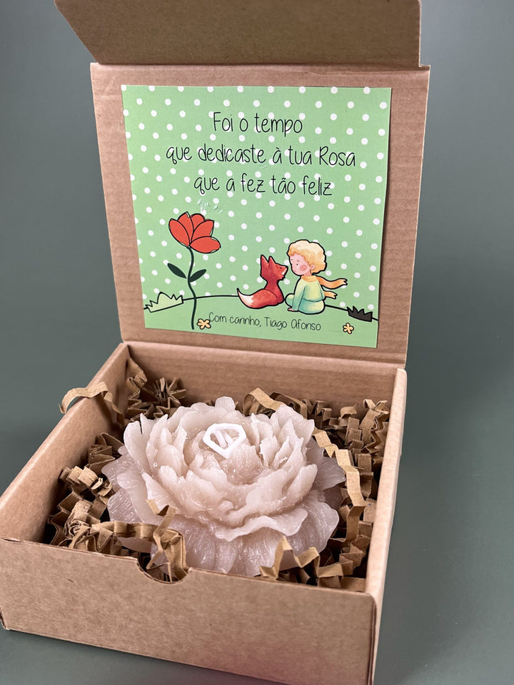 Vela O Principezinho e a sua Rosa | Presente Educadoras e Professores