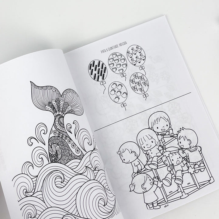 Caderninhos para Pintar com ilustração personalizada (Ofertas de Casamento, Batizados)