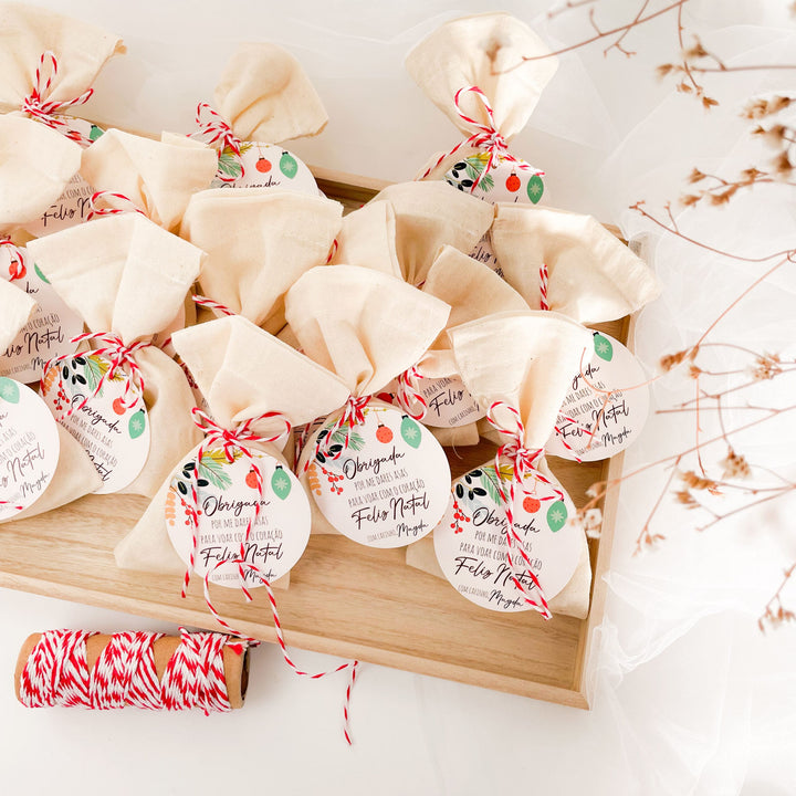 Andorinha de Natal Perfumada Personalizada - Um Sonho de Natal