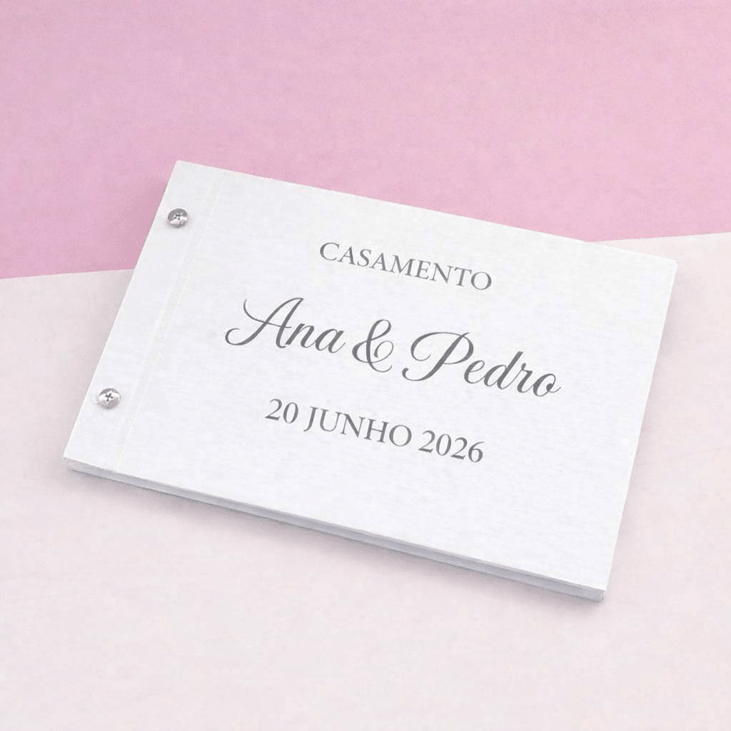 Livro de Honra para assinaturas - Cutxi Cutxi - Presentes Personalizados