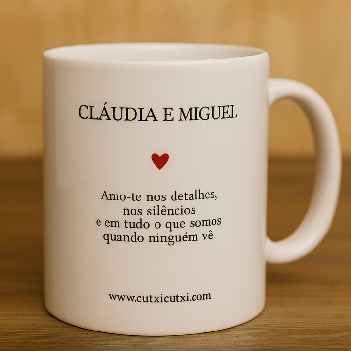 Caneca com Ilustração Personalizada
