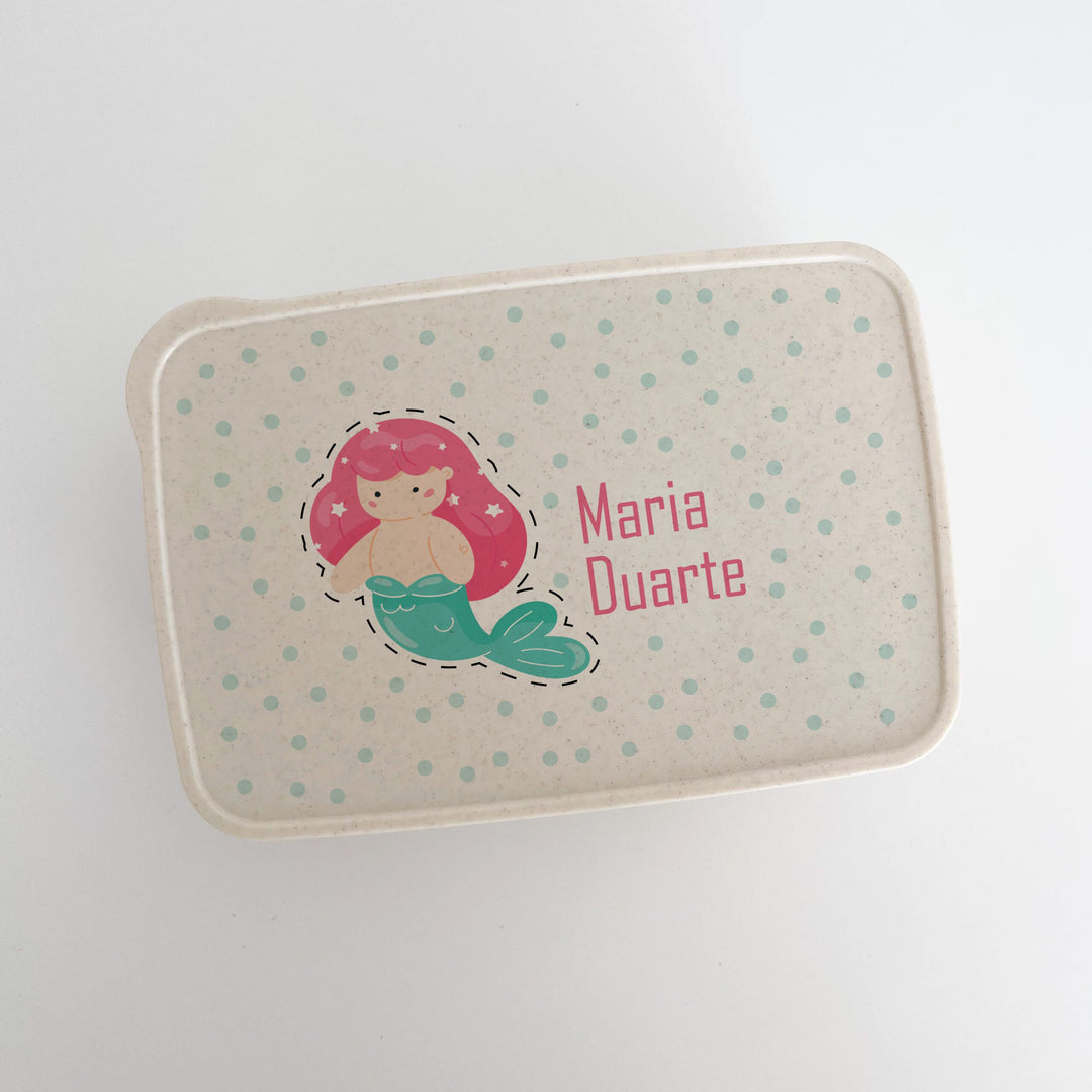 Lancheira Marmita personalizada com ilustração e nome