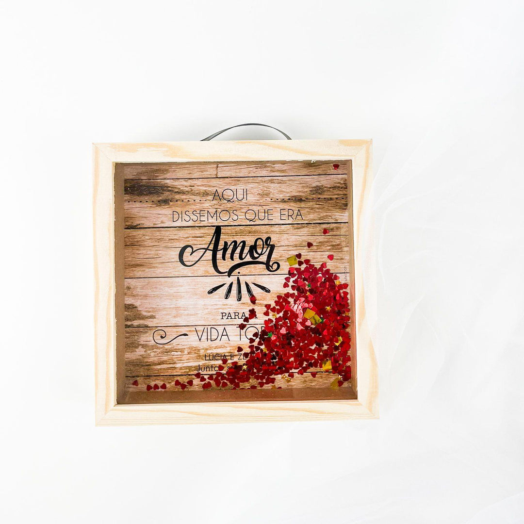 Mealheiro Amor para a Vida Toda - Cutxi Cutxi - Presentes Personalizados