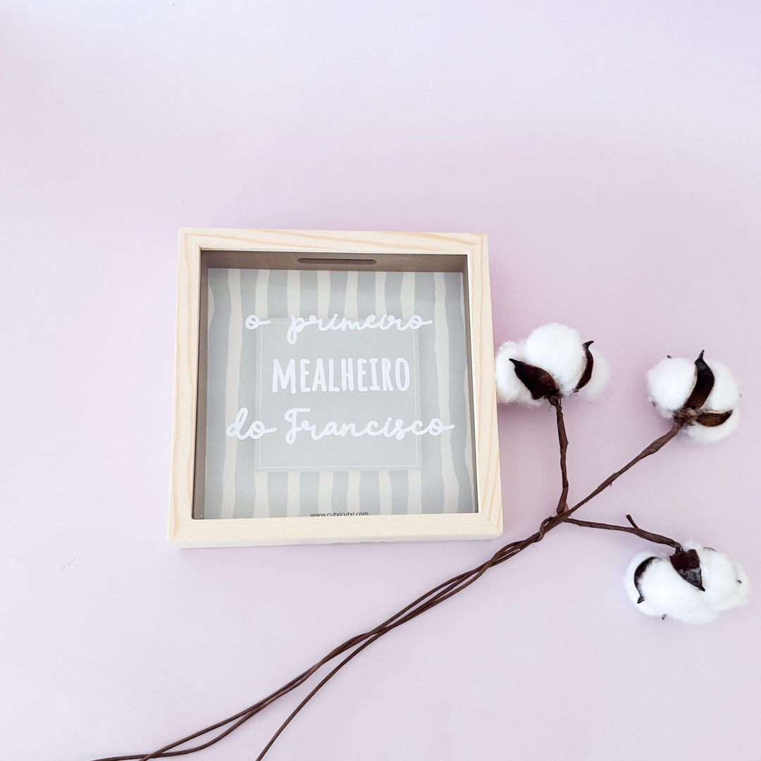 Mealheiro Personalizado com Nome para Bebé e Criança - Cutxi Cutxi - Presentes Personalizados