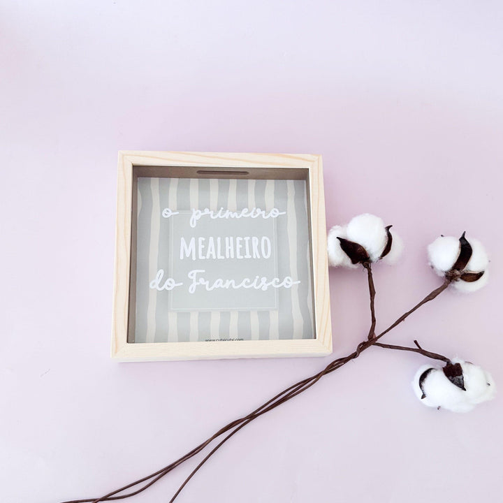 Mealheiro Personalizado com Nome para Bebé e Criança - Cutxi Cutxi - Presentes Personalizados