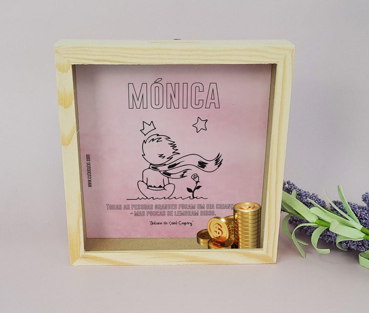 Mealheiro Principezinho - Cutxi Cutxi - Presentes Personalizados