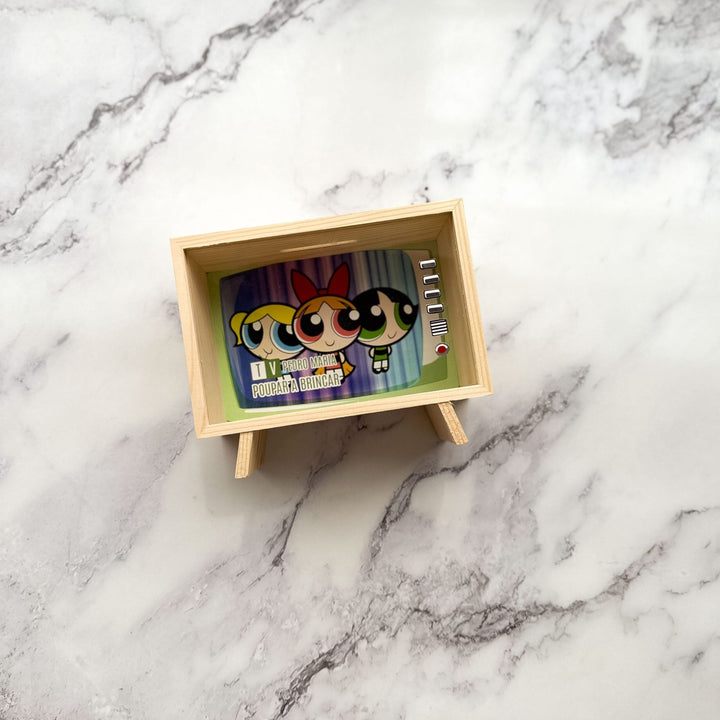 Mealheiro TV dos Sonhos — Personalizado para Crianças 🎥✨ - Cutxi Cutxi - Presentes Personalizados