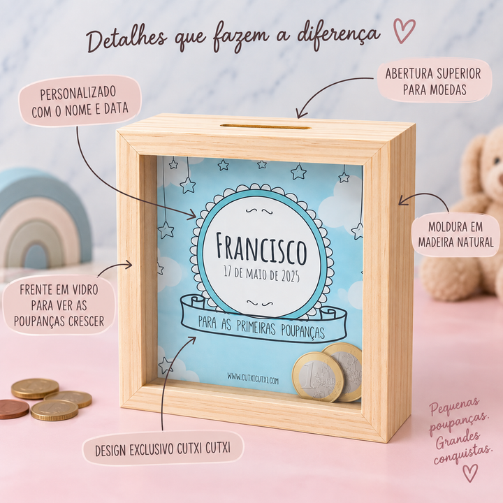 NEW BABY Money Box