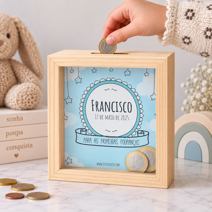 NEW BABY Money Box