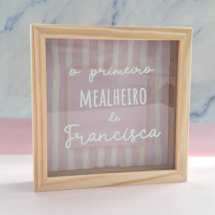 Mealheiro Personalizado com Nome para Bebé e Criança