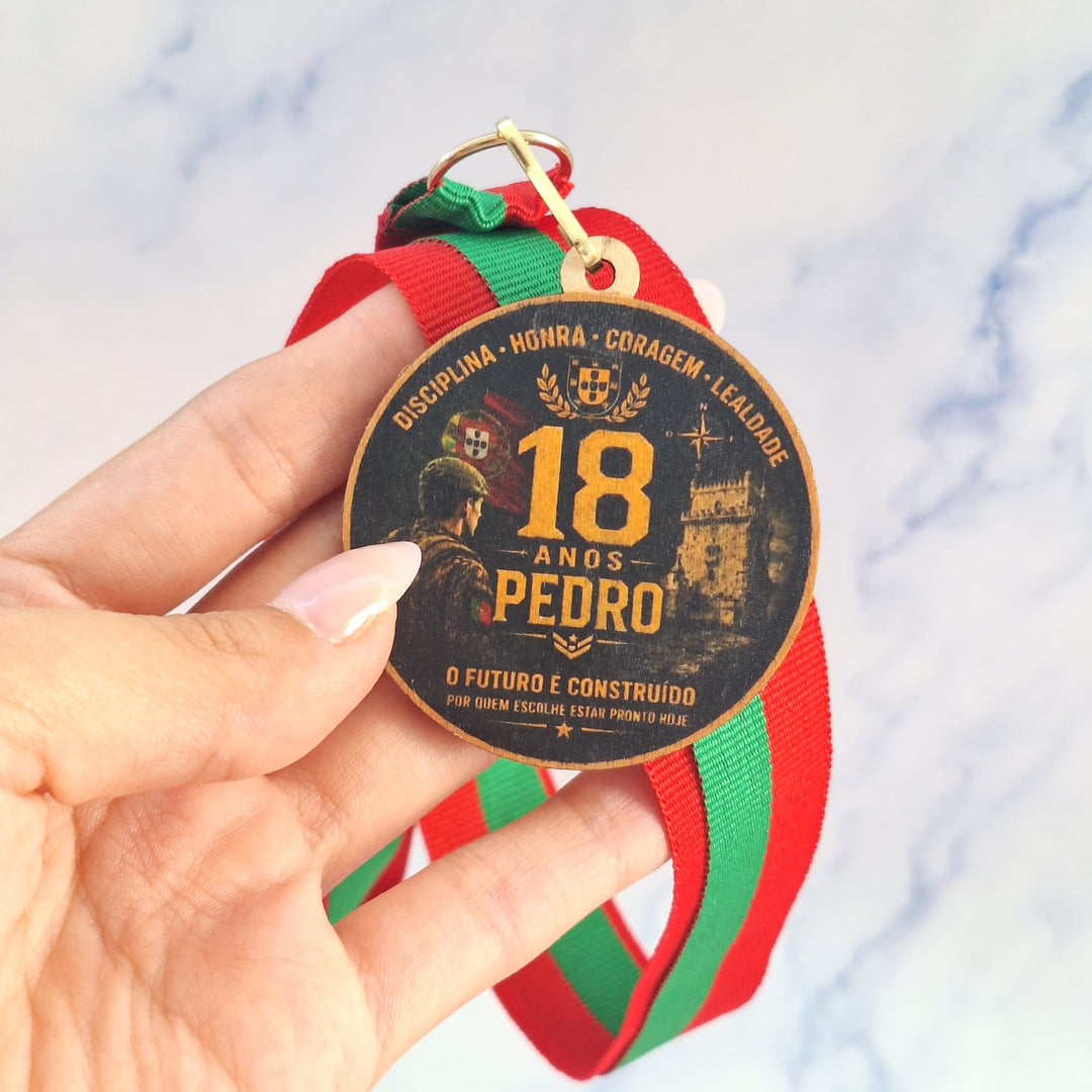 Medalha Personalizada Temática - Cutxi Cutxi - Presentes Personalizados