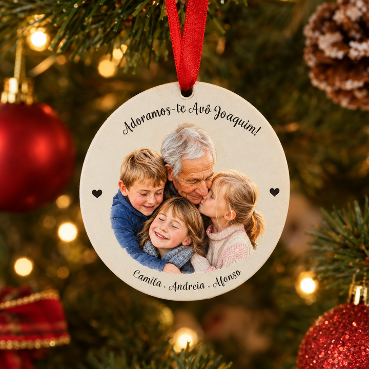 Medalhão Personalizado para Família