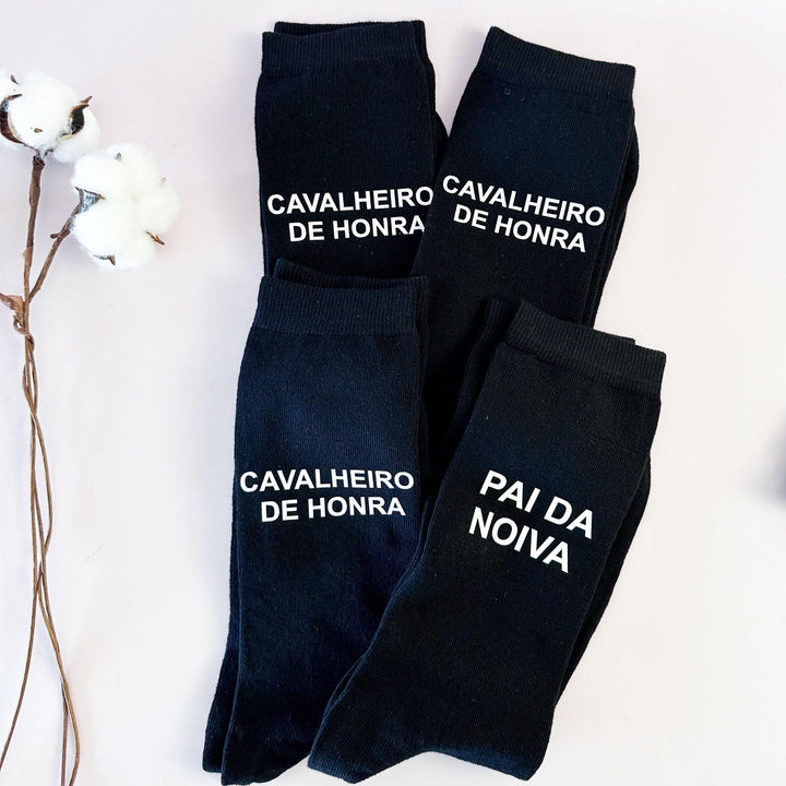 Meias Casamento para Noivo, padrinho, avô, pai
