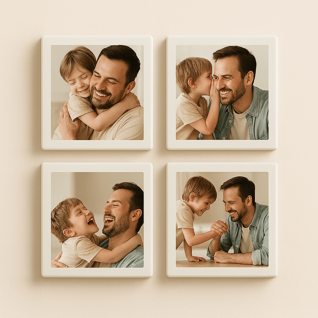 Mini Azulejo Personalizado com Fotografia - Cutxi Cutxi - Presentes Personalizados