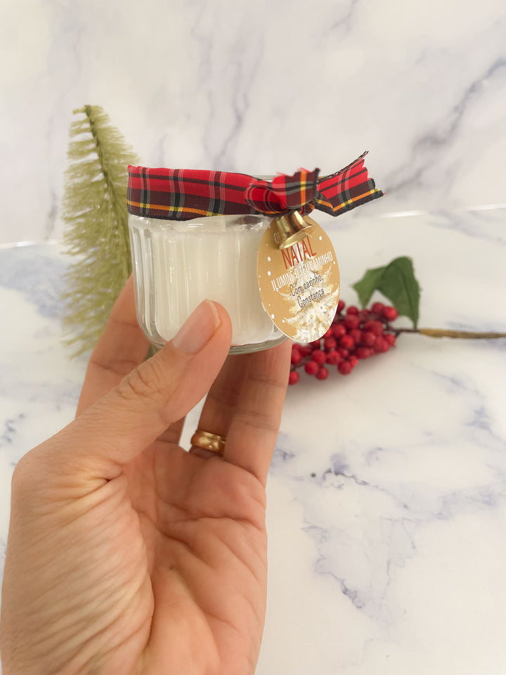 Mini Velinha de Natal | Presentes de Natal (Pack de 3)