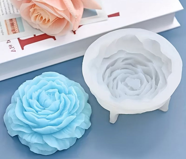 Molde Silicone Peonia tamanho S