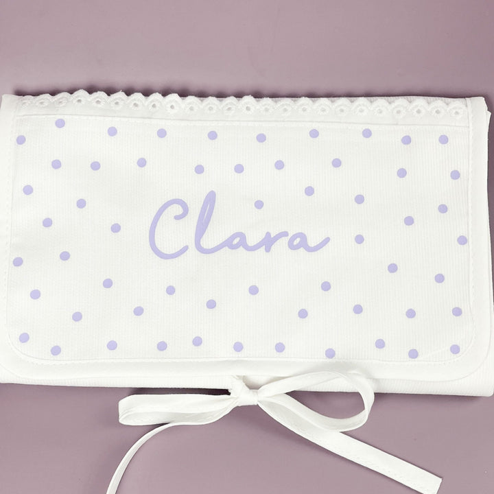 Muda Fralda para bebé com nome - Cutxi Cutxi - Presentes Personalizados
