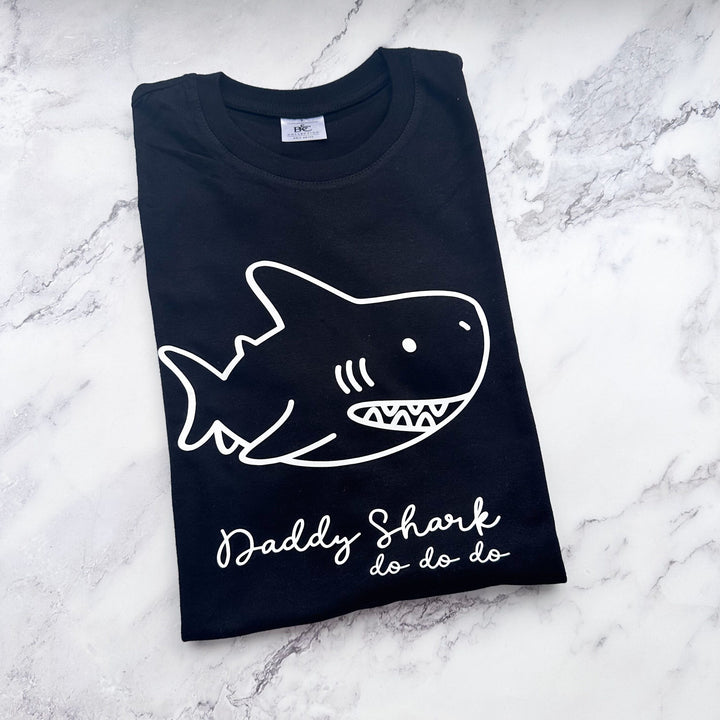 T-shirt Daddy Shark, do do do