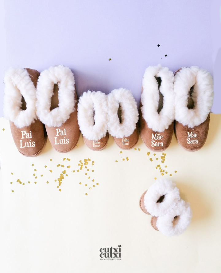 Pantufas Personalizadas com nome