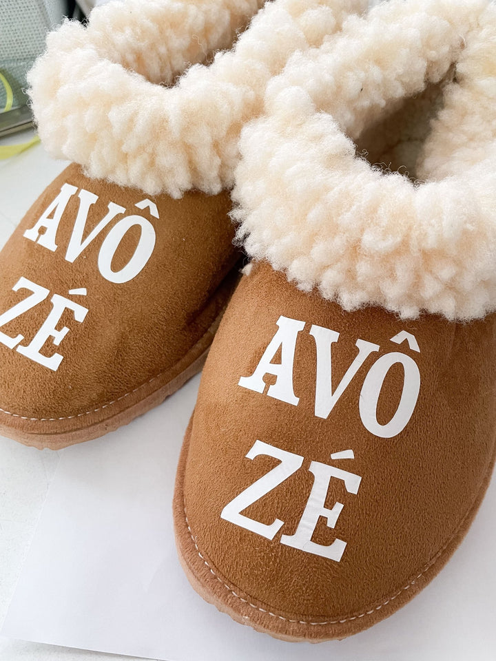 Pantufas Personalizadas com nome - Cutxi Cutxi - Presentes Personalizados
