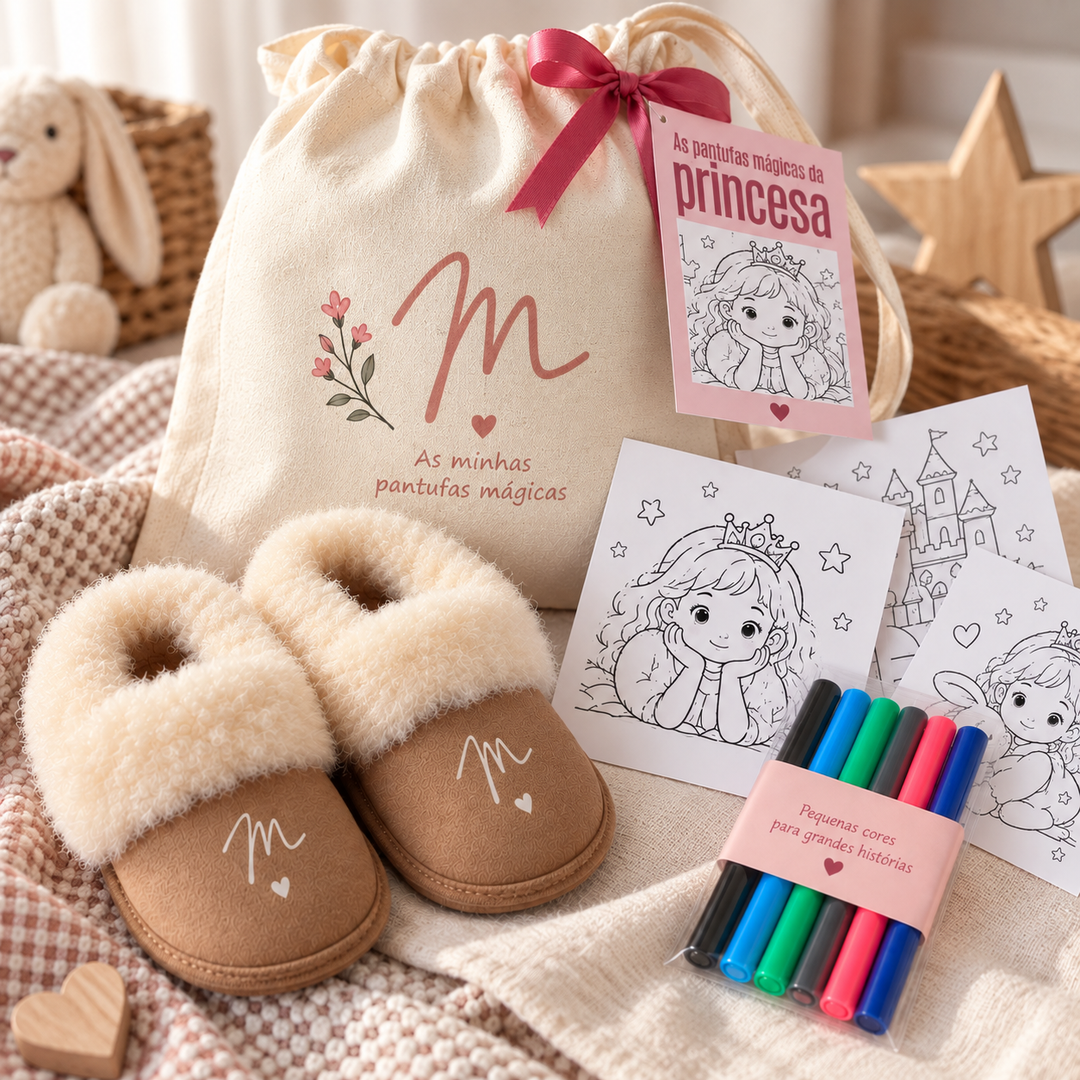 Personalised Slippers with a Message