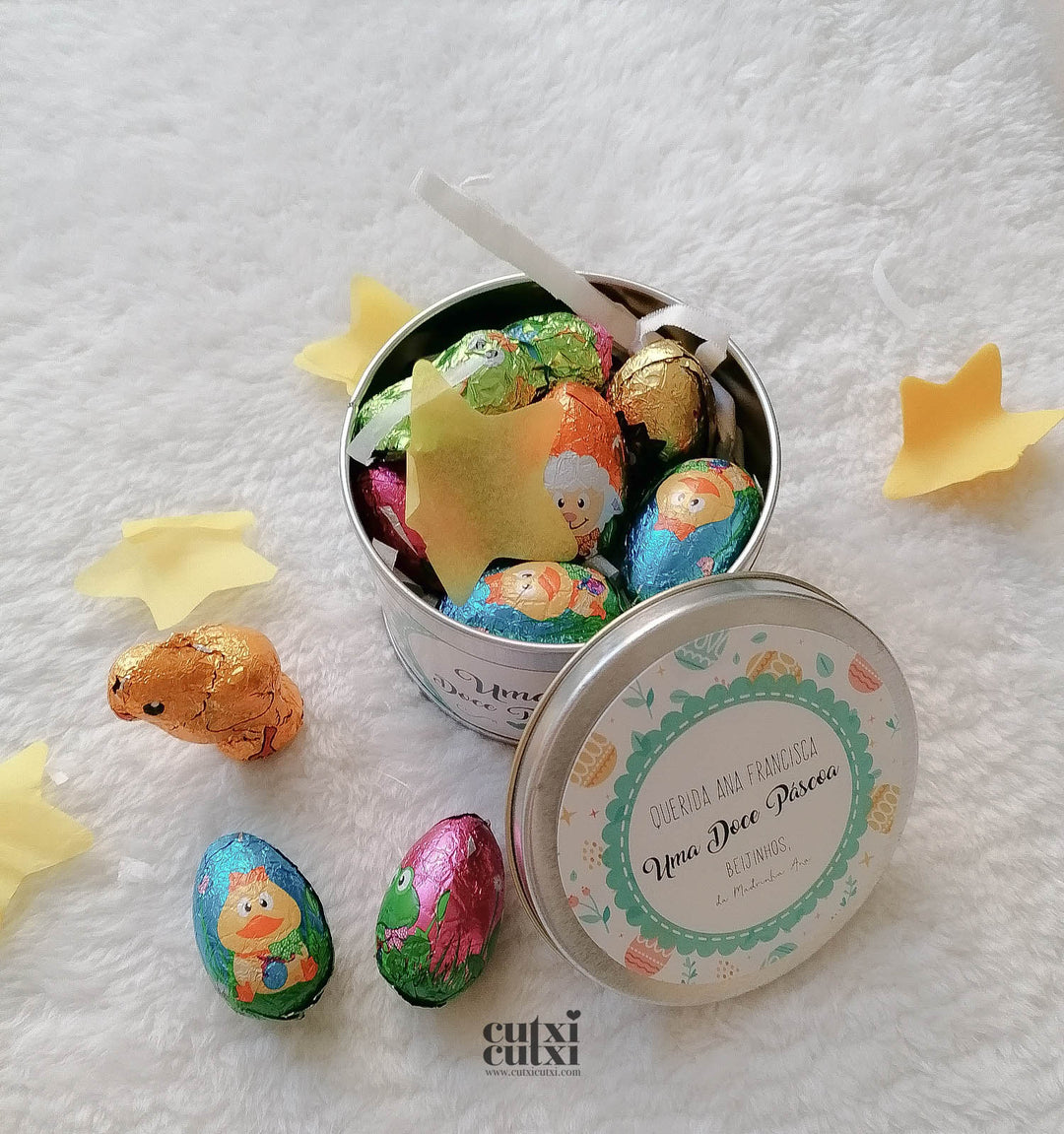 Lata Um doce de pessoa | especial Páscoa