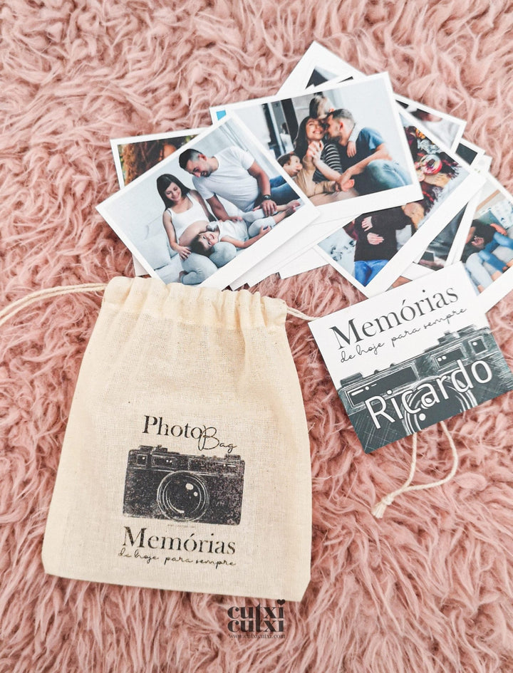 PhotoBAG Fotografias de Momentos Especiais (Edição Limitada) - Cutxi Cutxi - Presentes Personalizados
