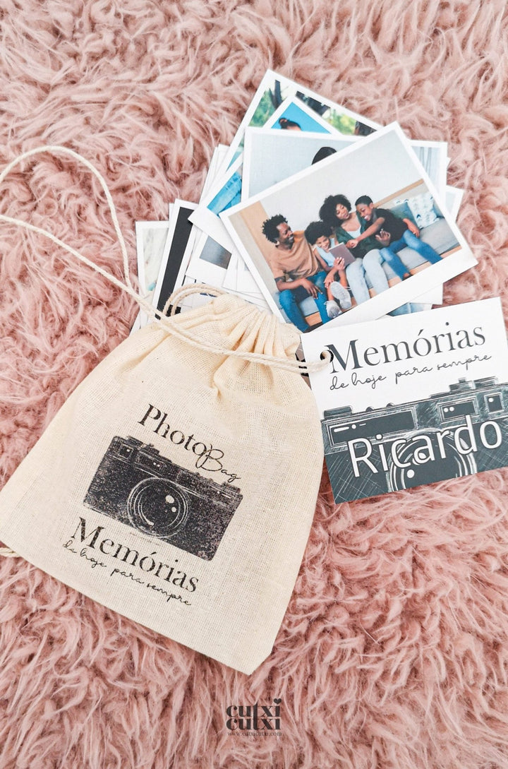 PhotoBAG Fotografias de Momentos Especiais (Edição Limitada) - Cutxi Cutxi - Presentes Personalizados