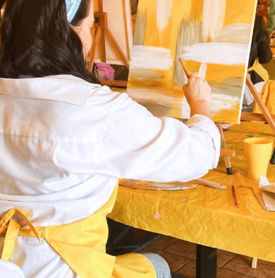 Workshop Pintura em Tela 💘