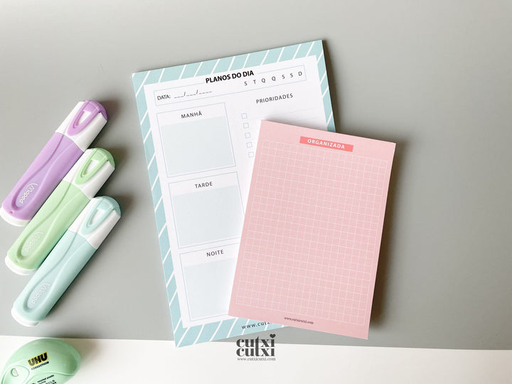 Planner Diário A5 Joy - Cutxi Cutxi - Presentes Personalizados
