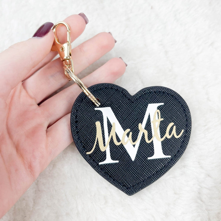 Porta Chaves Premium Personalizado com nome e Inicial - Cutxi Cutxi - Presentes Personalizados