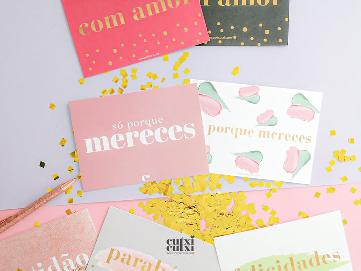 Postais Personalizados, Escolha a Sua Mensagem