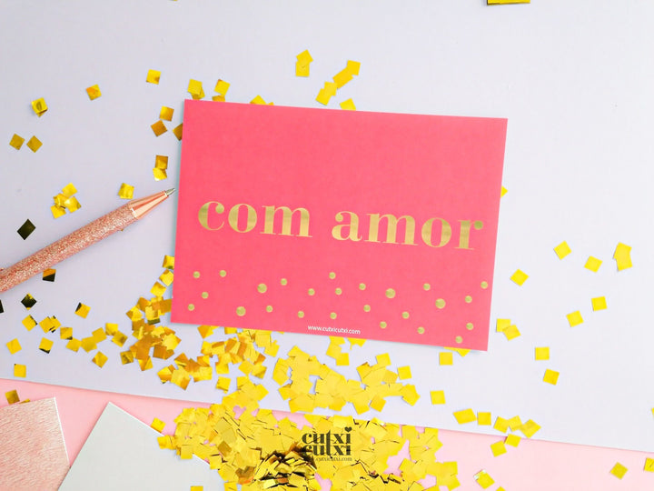 Postais Personalizados, Escolha a Sua Mensagem - Cutxi Cutxi - Presentes Personalizados