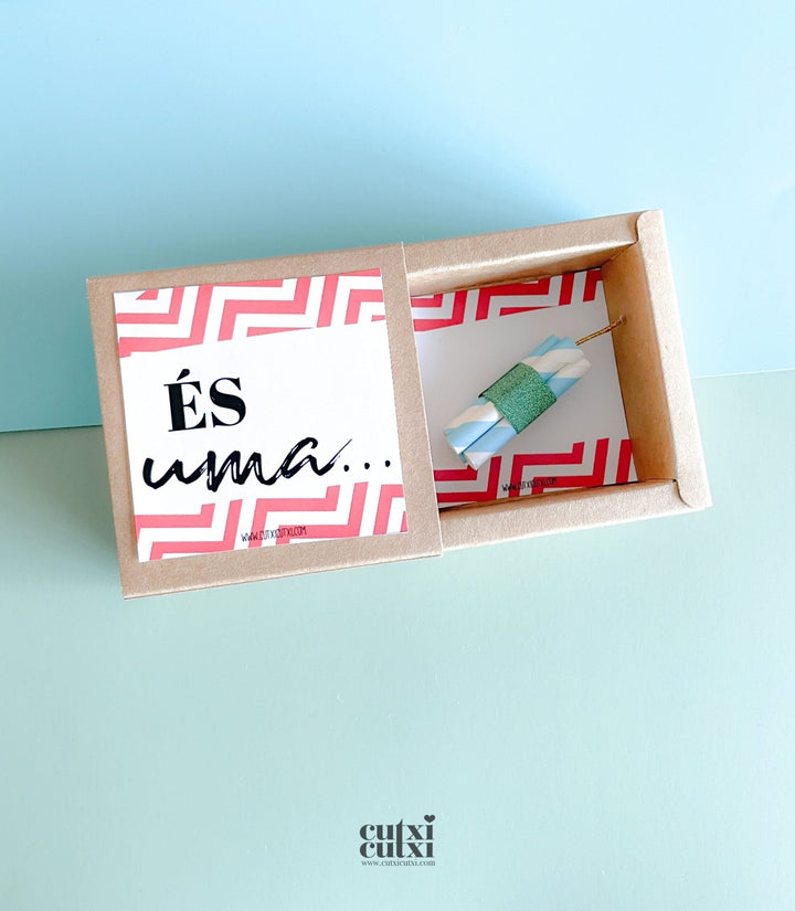 Postal EmCaixa - Presente Divertido - Cutxi Cutxi - Presentes Personalizados