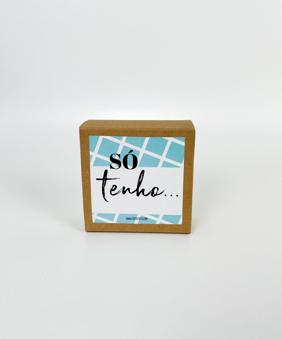 Postal EmCaixa Só tenho olhos para ti - Presente Dia dos Namorados - Cutxi Cutxi - Presentes Personalizados