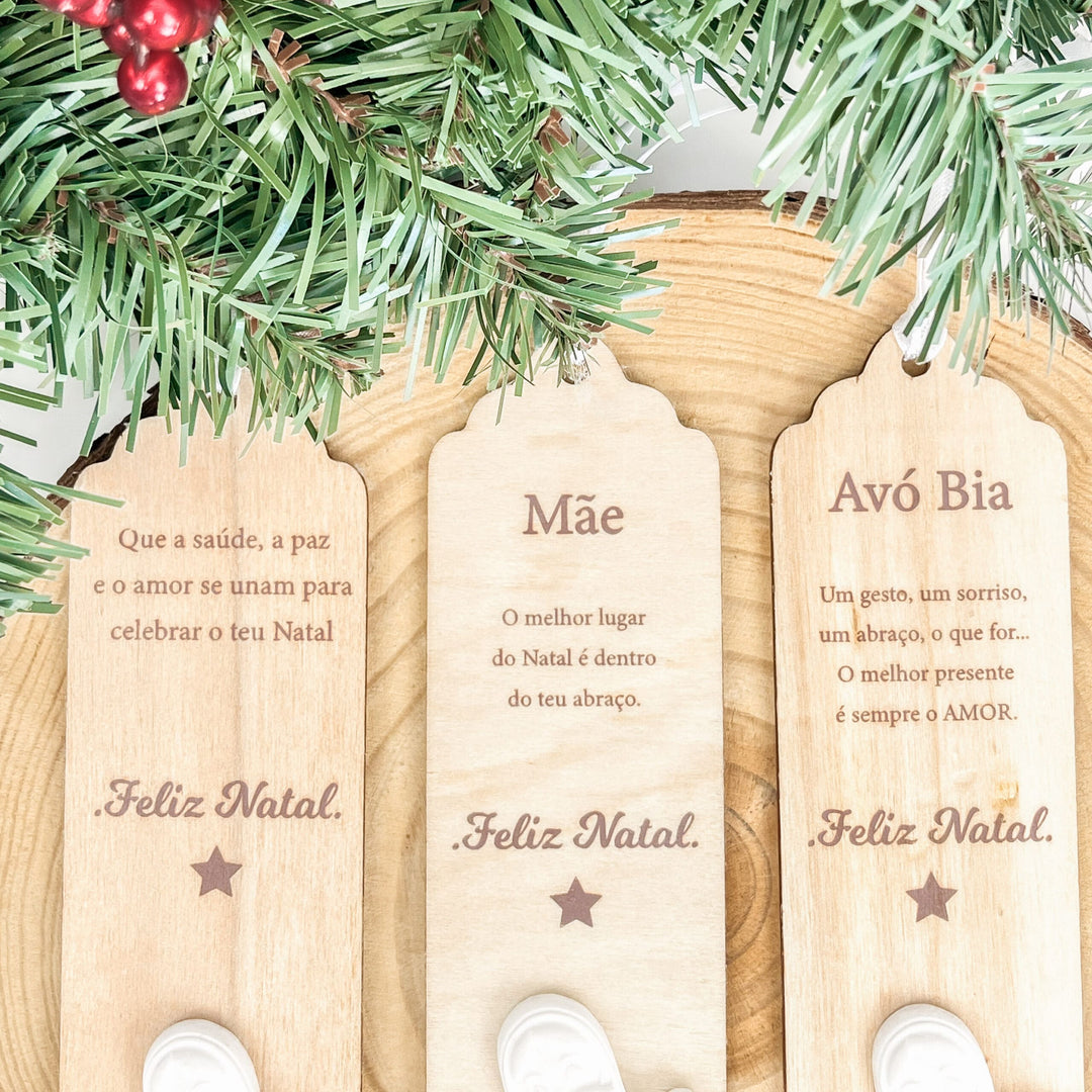 Enfeite para a Árvore de Natal - Presépio suspenso (RASCUNHO)