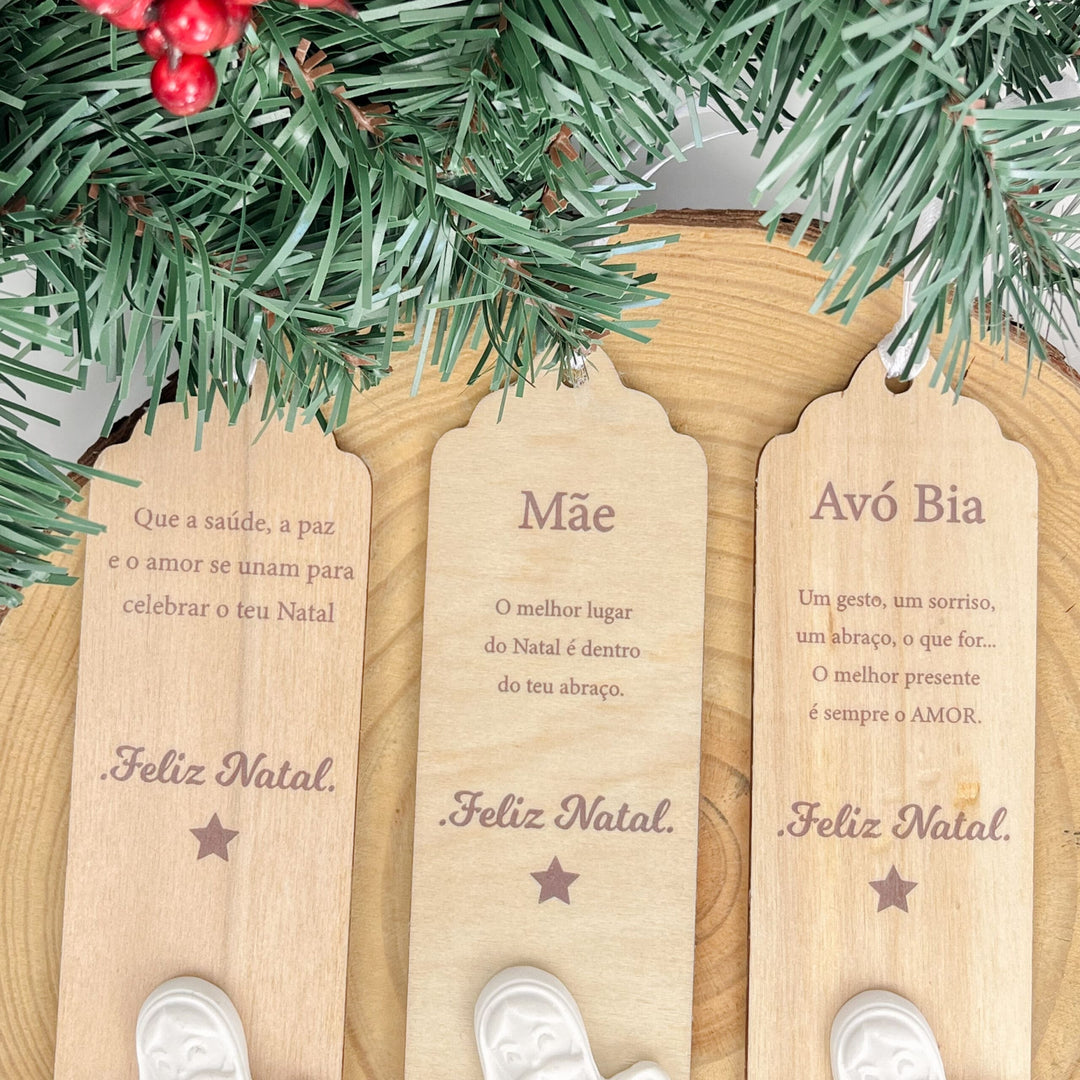 Enfeite para a Árvore de Natal - Presépio suspenso (RASCUNHO)