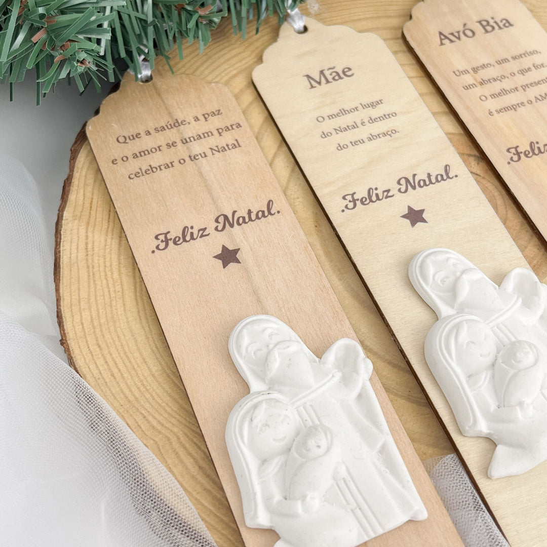 Enfeite para a Árvore de Natal - Presépio suspenso (RASCUNHO)