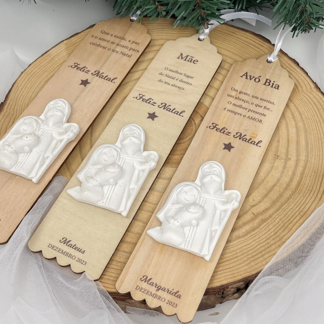 Enfeite para a Árvore de Natal - Presépio suspenso (RASCUNHO)